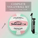 Senston Soft Volleyball Indoor/Outdoor For Beach Play, Training Official Size 5 Volleyball, Pink - Pvc gallery image