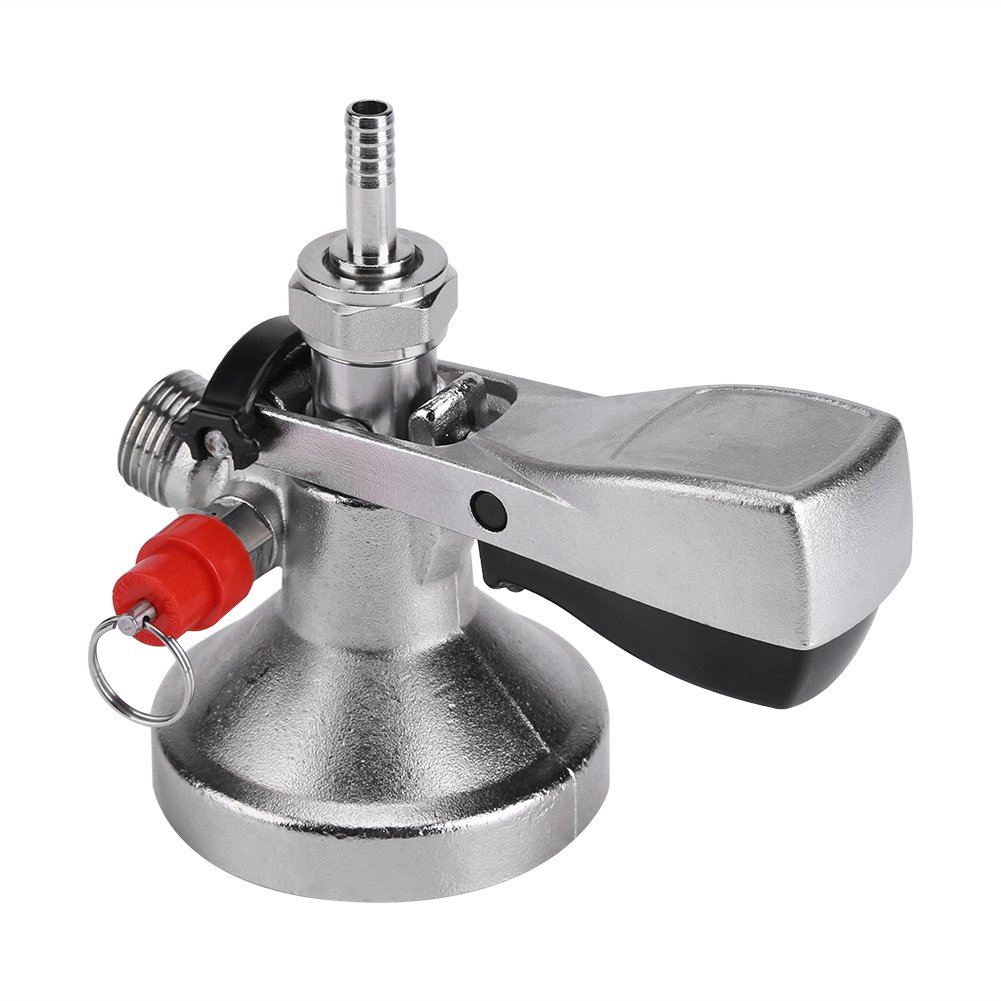 G Tipo Keg Stainless Steel Coupler Draft Beer Dispenser de Acero Inoxidable Dispensador de Cerveza Grifo para Barril 8mm