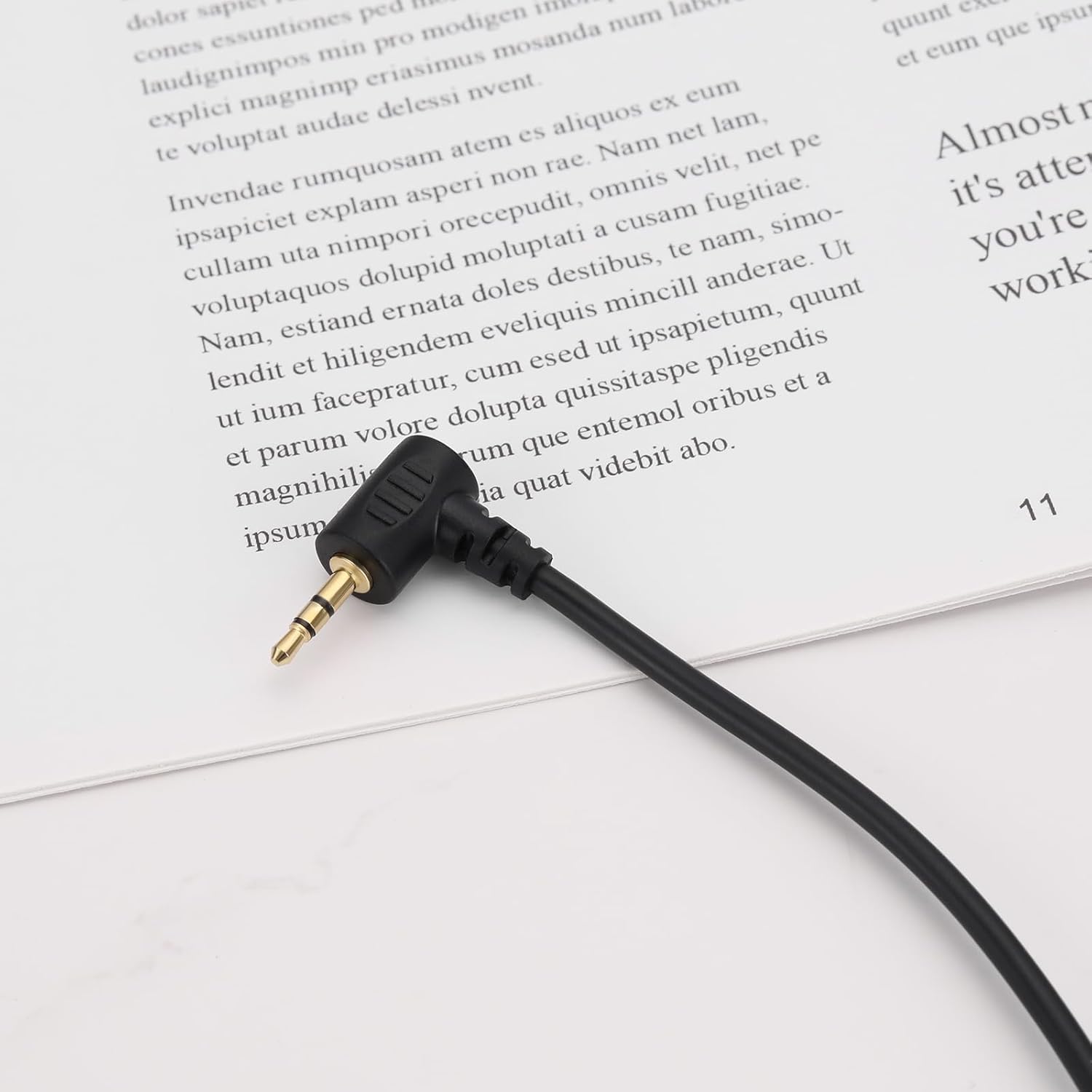 1PC 3.5mm-E3 Camera Shutter Connecting Cable Cord Compatible with Canon Compatible with Fujifilm Used to Connect the Camera to an External Shutter Trigger