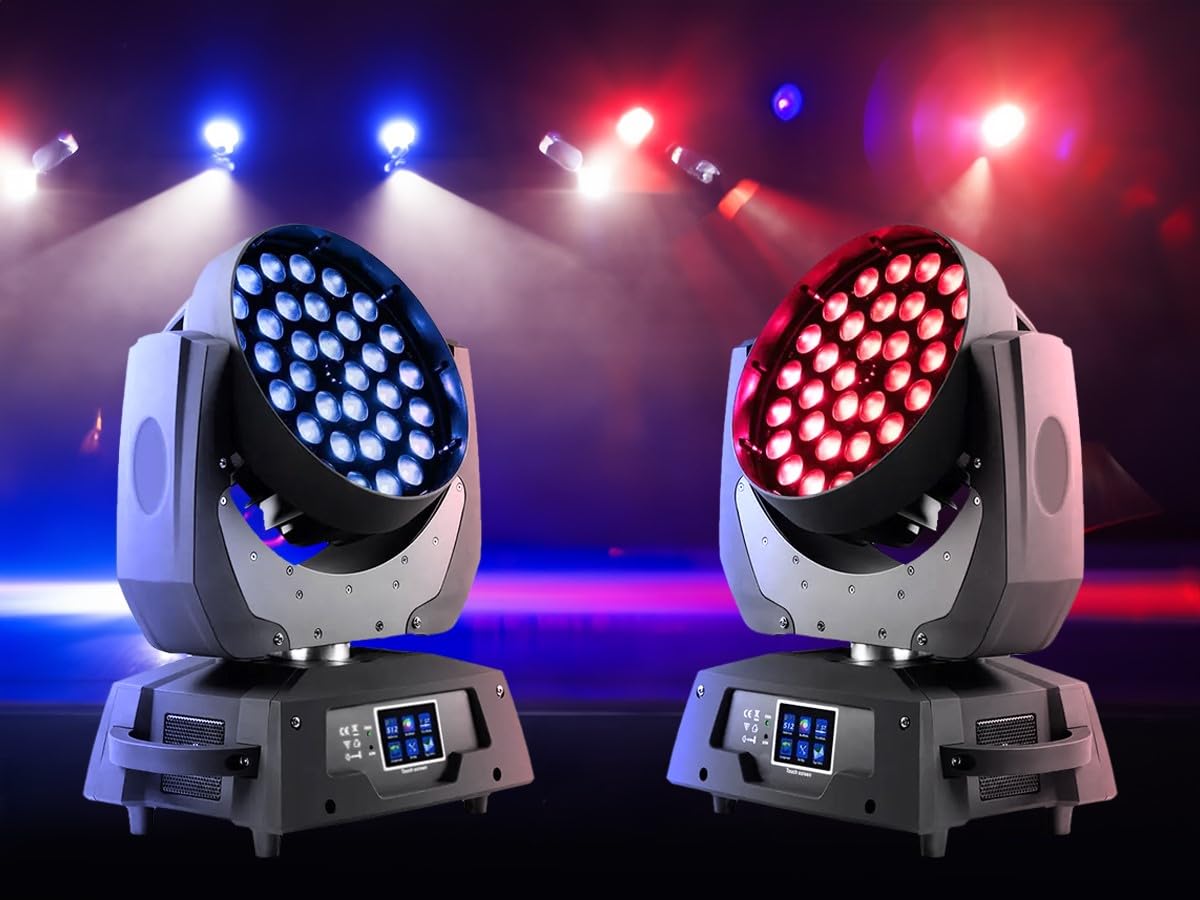 Amazon.com: Monoprice Stage Wash Moving Head Stage Light (RGBW