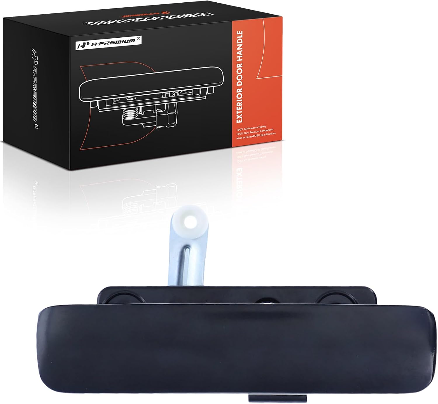 A-Premium Front Left Driver Side Exterior Door Handle Compatible with Ford E-150, E-250, E-350 Econoline, E-150 Club Wagon, E-350 E-450 Super Duty, Econoline Super Duty, E-150 Econoline Club Wagon