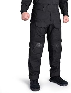 IDOGEAR G3 Combat Pants with Knee Pads Multicam Black Airsoft Hunting Army Military Camouflage Clothing