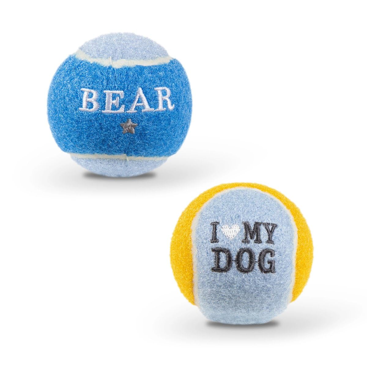 History & Heraldry Personalised Dog Balls – Pet Toy for Fun & Play – Durable, Chew-Resistant Fetch Balls for Small, Medium & Large Dogs (Bear)