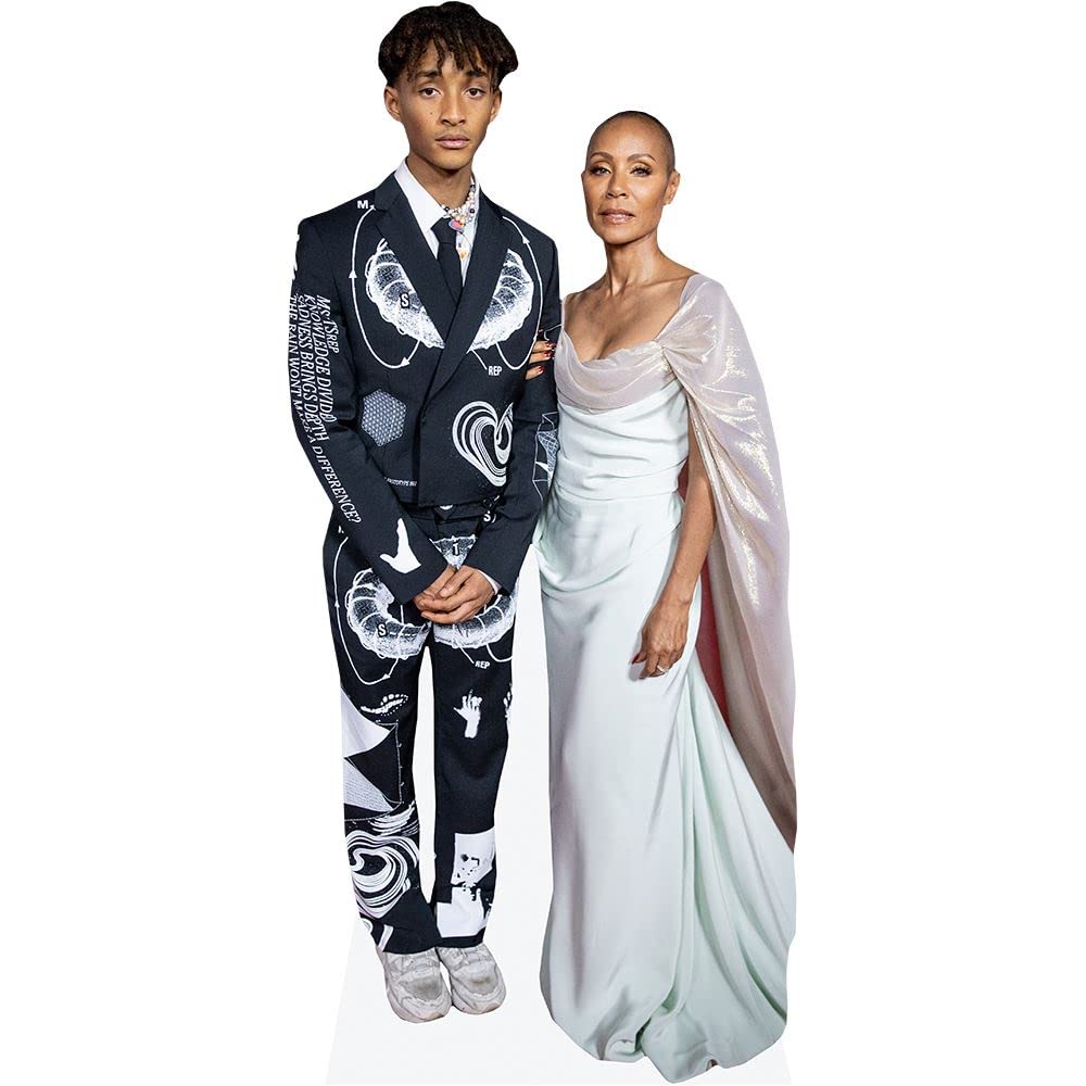 Jaden And Jada Pinkett Smith (Duo) Mini Celebrity Cutout