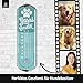 LANOLU retro Blechschild Thermometer GASSI THERMOMETER analog Hunde Deko Garten Vintage Schilder - Blechschild Hund - Hundeliebhaber Geschenke 8x28 cm