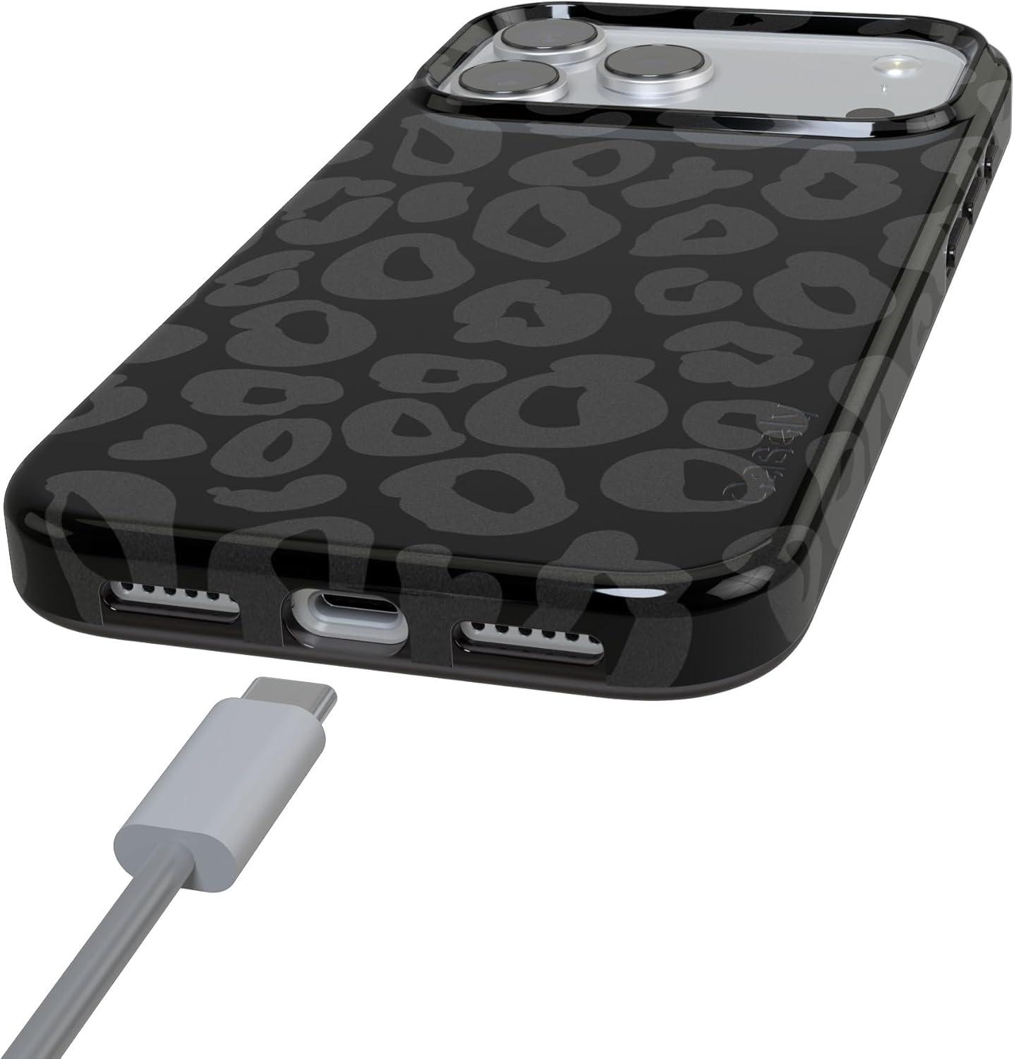 Casely iPhone 17 Pro Max Case | Into The Wild | Black Leopard | Compatible with MagSafe | Classic Ultra Slim Design - Image 4