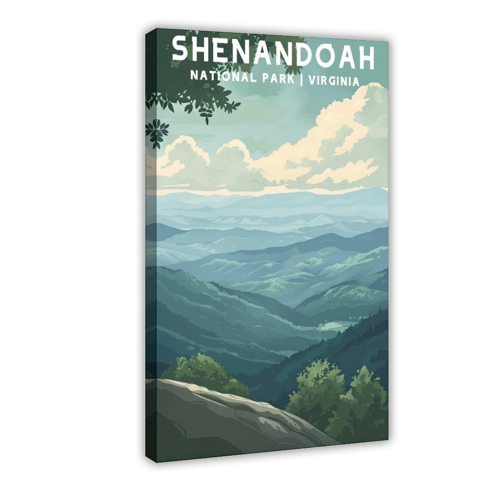 Bareronor Shenandoah Canvas Poster for Dorm Room Decor Gift