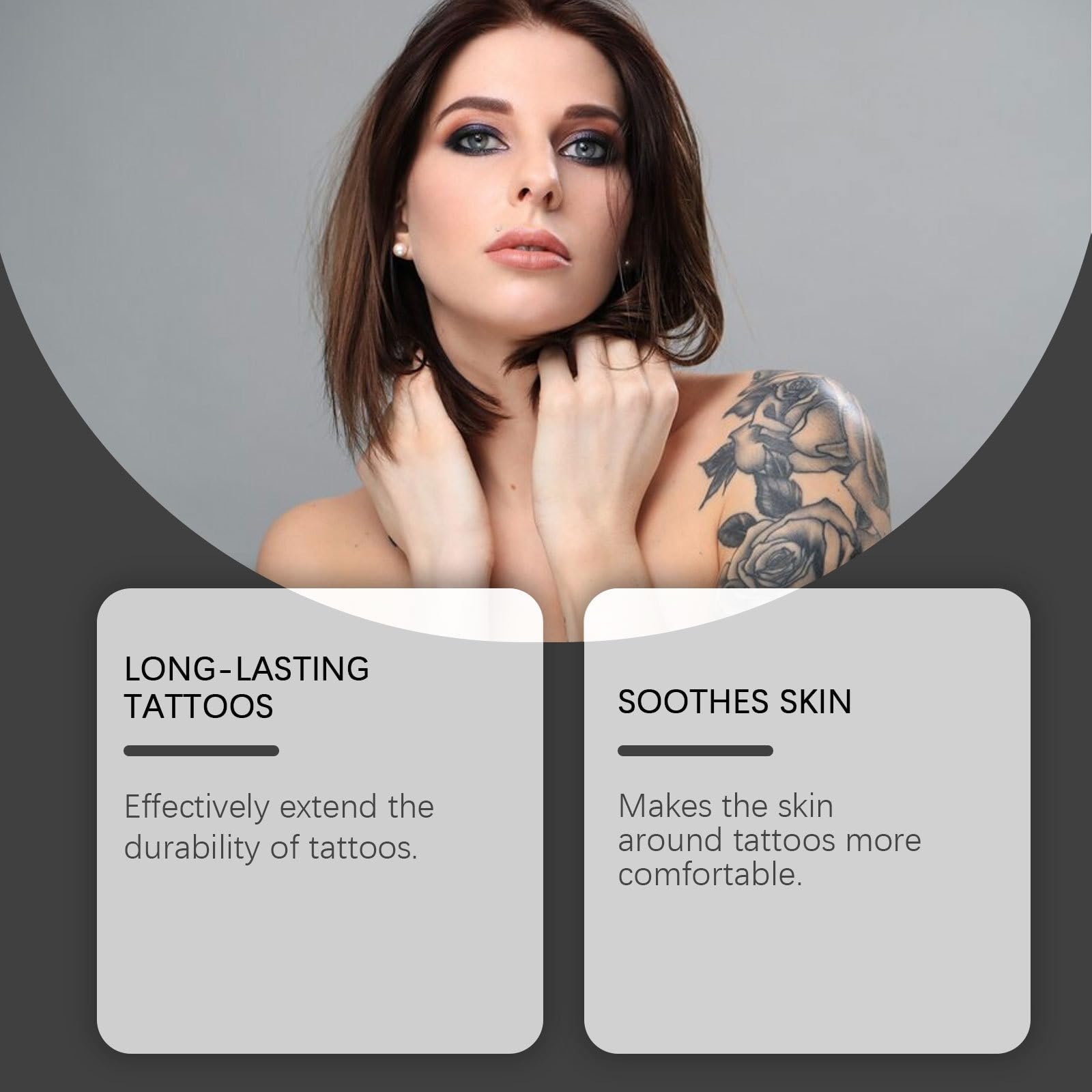 Crema per tatuaggio crema anestetica extra forte, prima e dopo tatuaggio, spray lenitivo, cura idratante per la pelle, epilazione laser e piercing, previene la decolorazione, riduce l'irritazione per