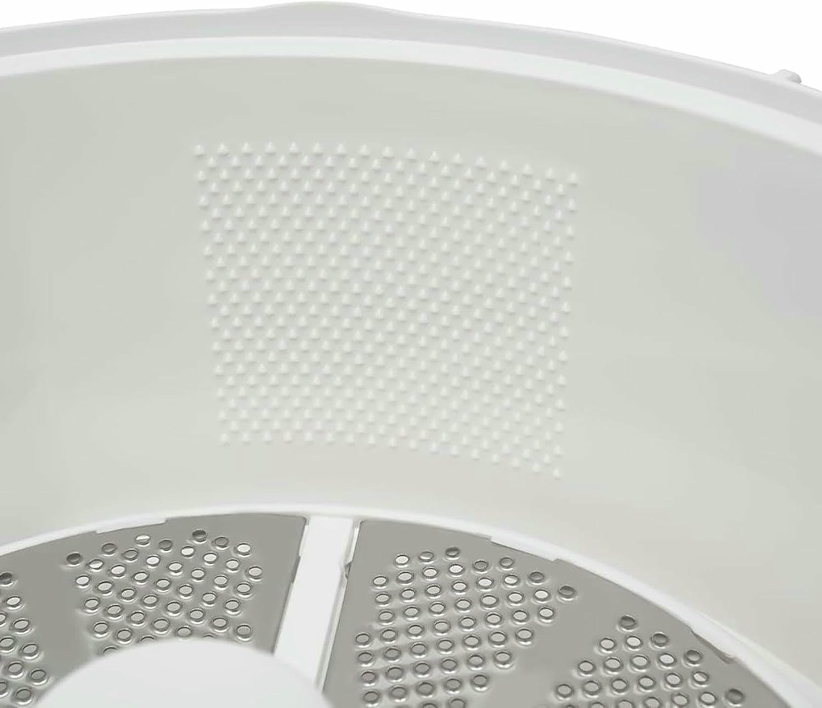 Máquina peladora de patatas, Pelador de patatas eléctrico 85 W, automático, con un solo botón, cable, multifunción, sobremesa, deshidratador verduras