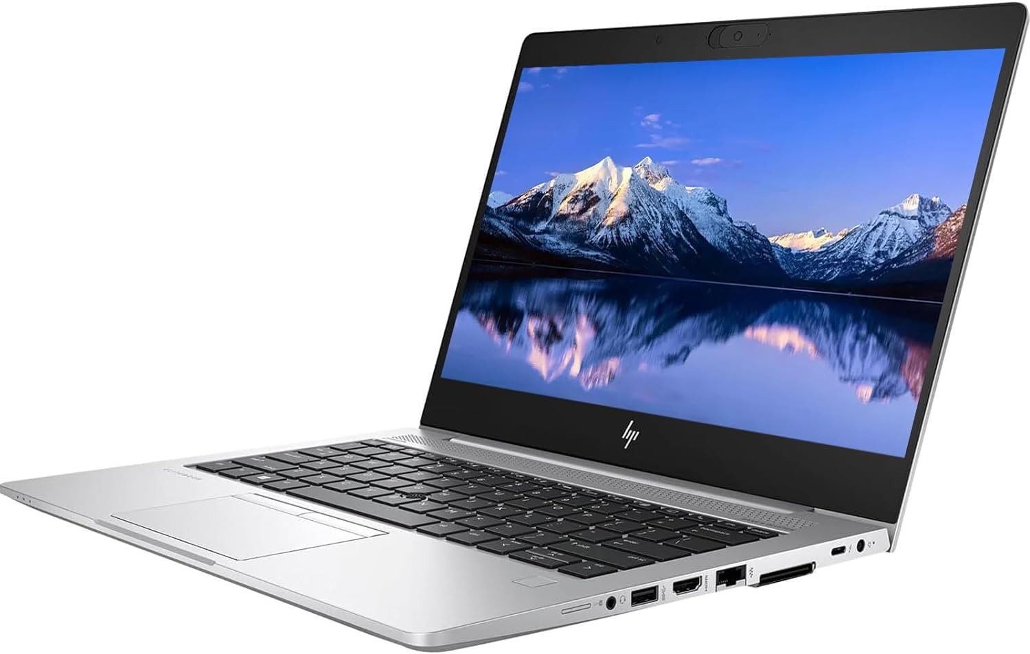 HP EliteBook 830 G6 - Ordenador portátil empresarial, Pantalla 13,3" FHD, Intel Core i5-8265U, 8GB de RAM, SSD de 256GB, Teclado QWERTY japonés, Windows 11 Pro (reacondicionado)