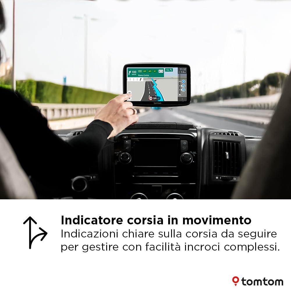 TomTom Navigatore per camper e roulotte GO Camper Tour (schermo da 6