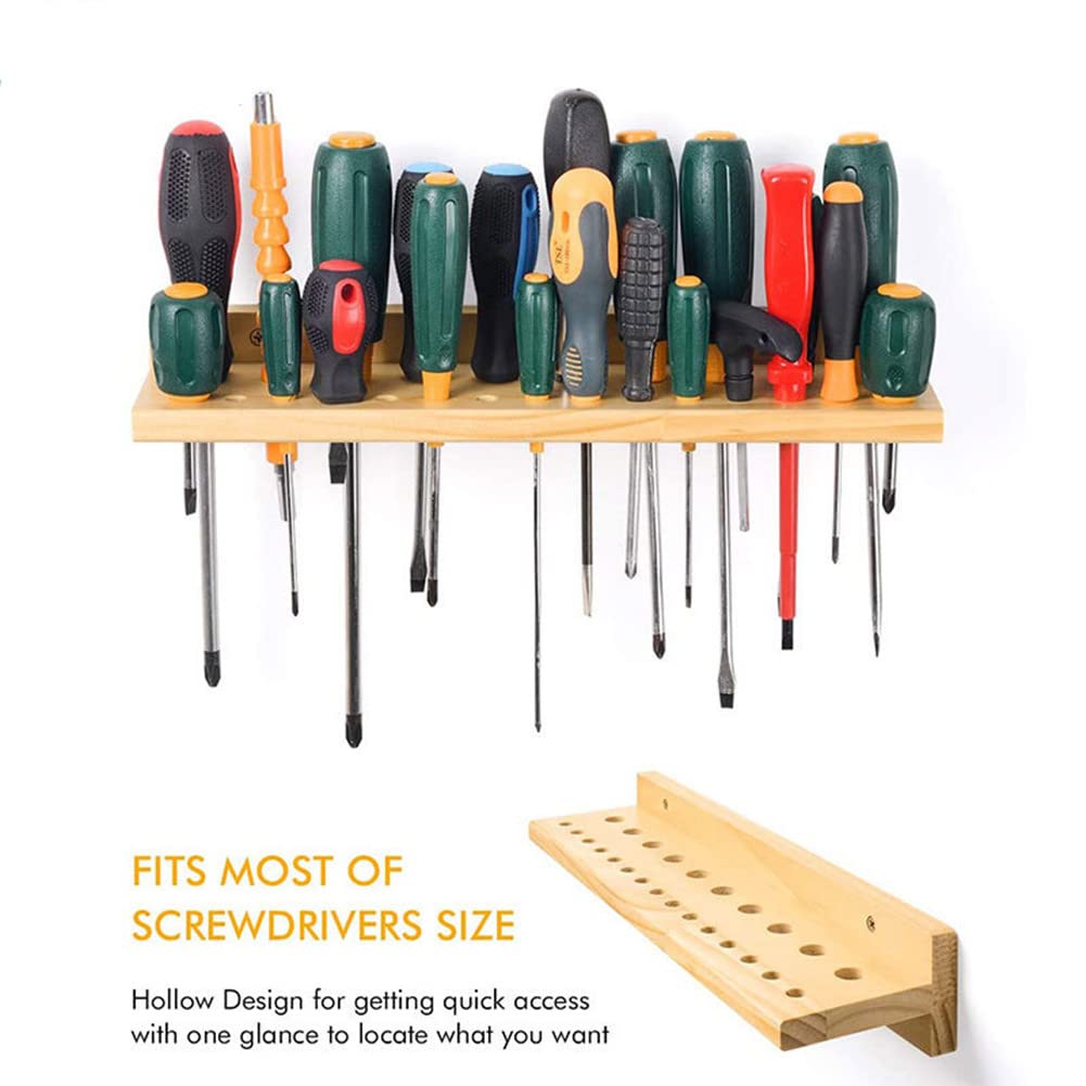 Organizer Per Cacciaviti E Pinze - Supporto Da Parete In Acciaio Verniciato, Salvaspazio - Foto 5