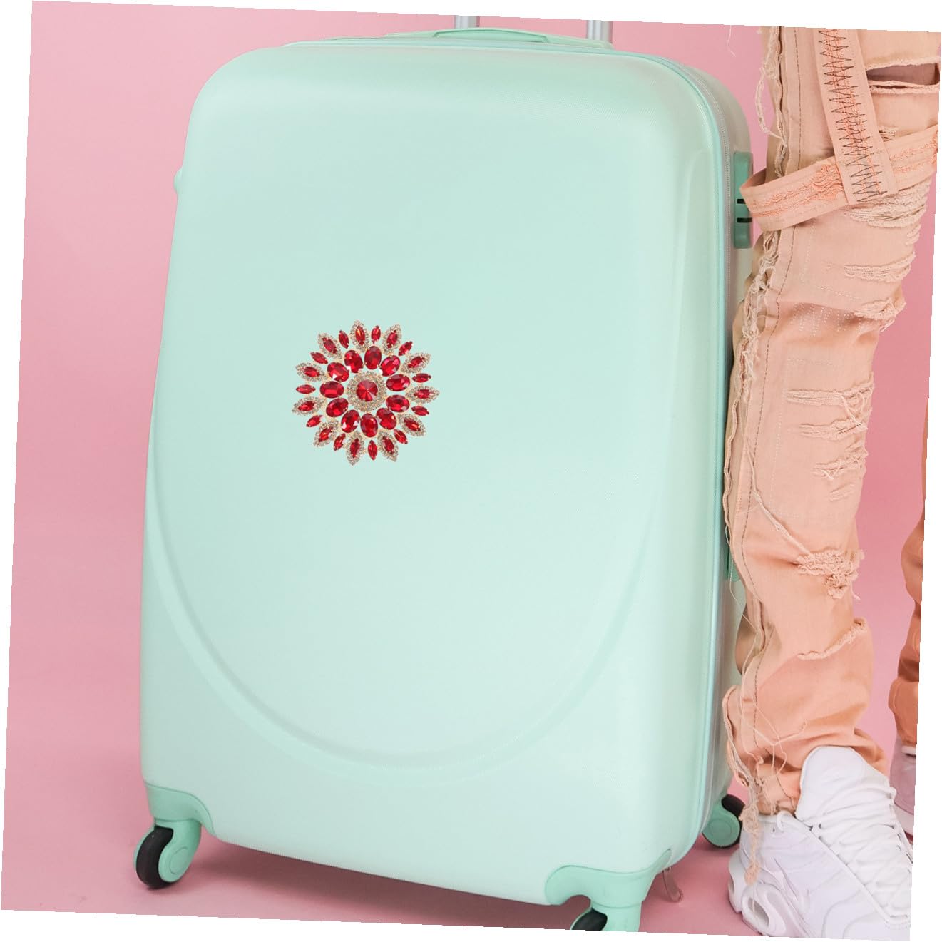VILLCASE 3pezzi Punto Creativo Patches Termoadesive Decorativi Per Abbigliamento Di Toppe Fai Te Stile Unico Per Giacche e Cappelli Facili Da Applicare e Adatti Ogni Occasione