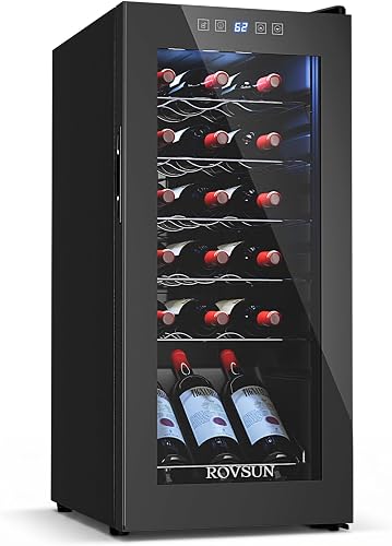 ROVSUN JC-53 wine cooler, black