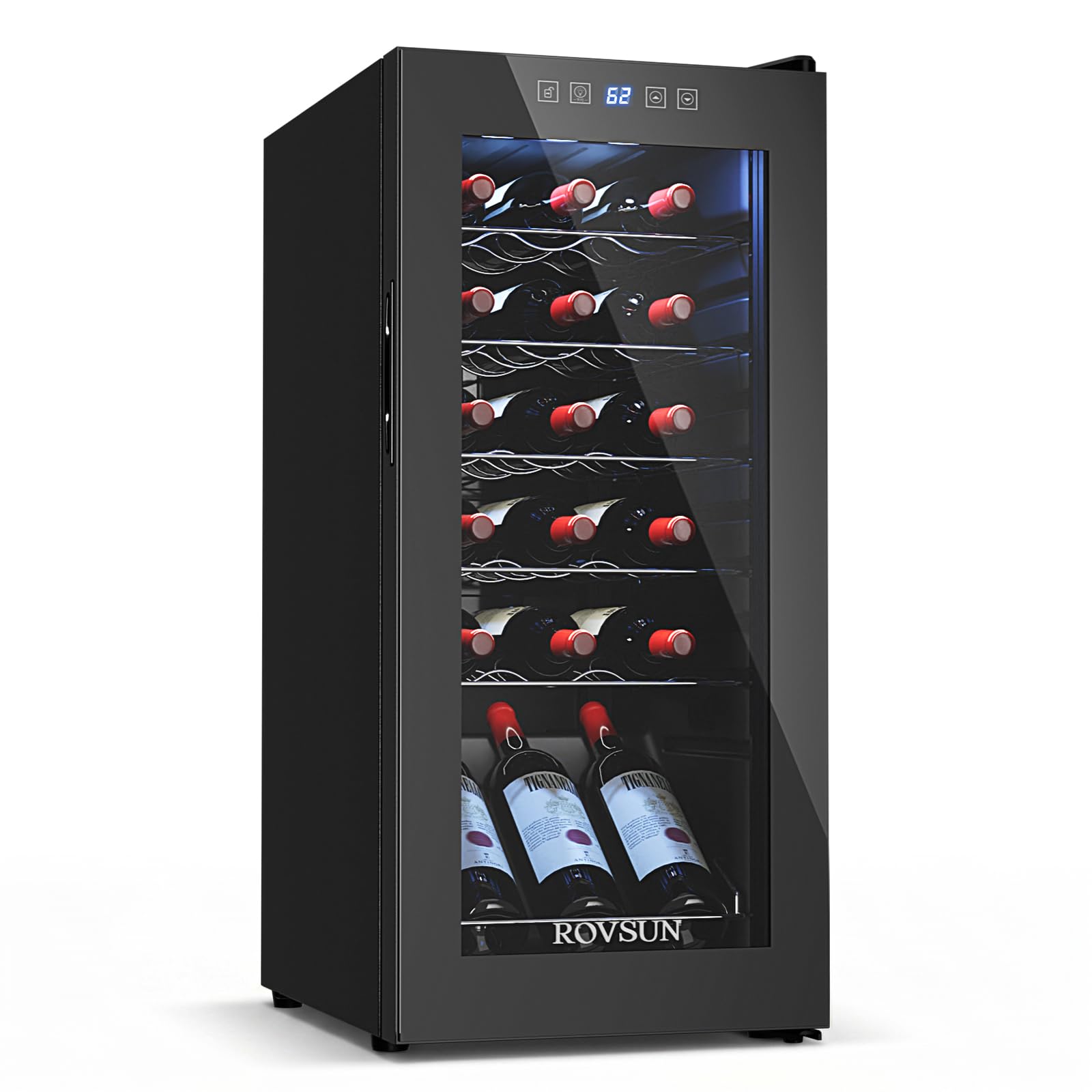 ROVSUN 18-28bottle Wine Cooler White