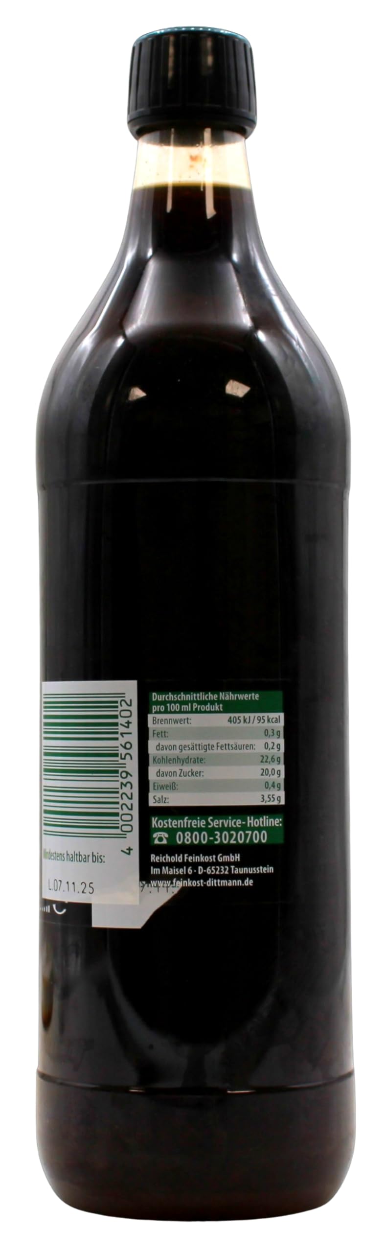Feinkost Dittmann Worcestershire Sauce, 4er Pack (4 x 1 l)