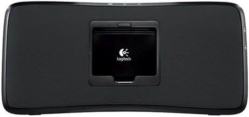 Logitech Altavoz recargable S315i - Altavoz portátil para iPodiPhone - Negro