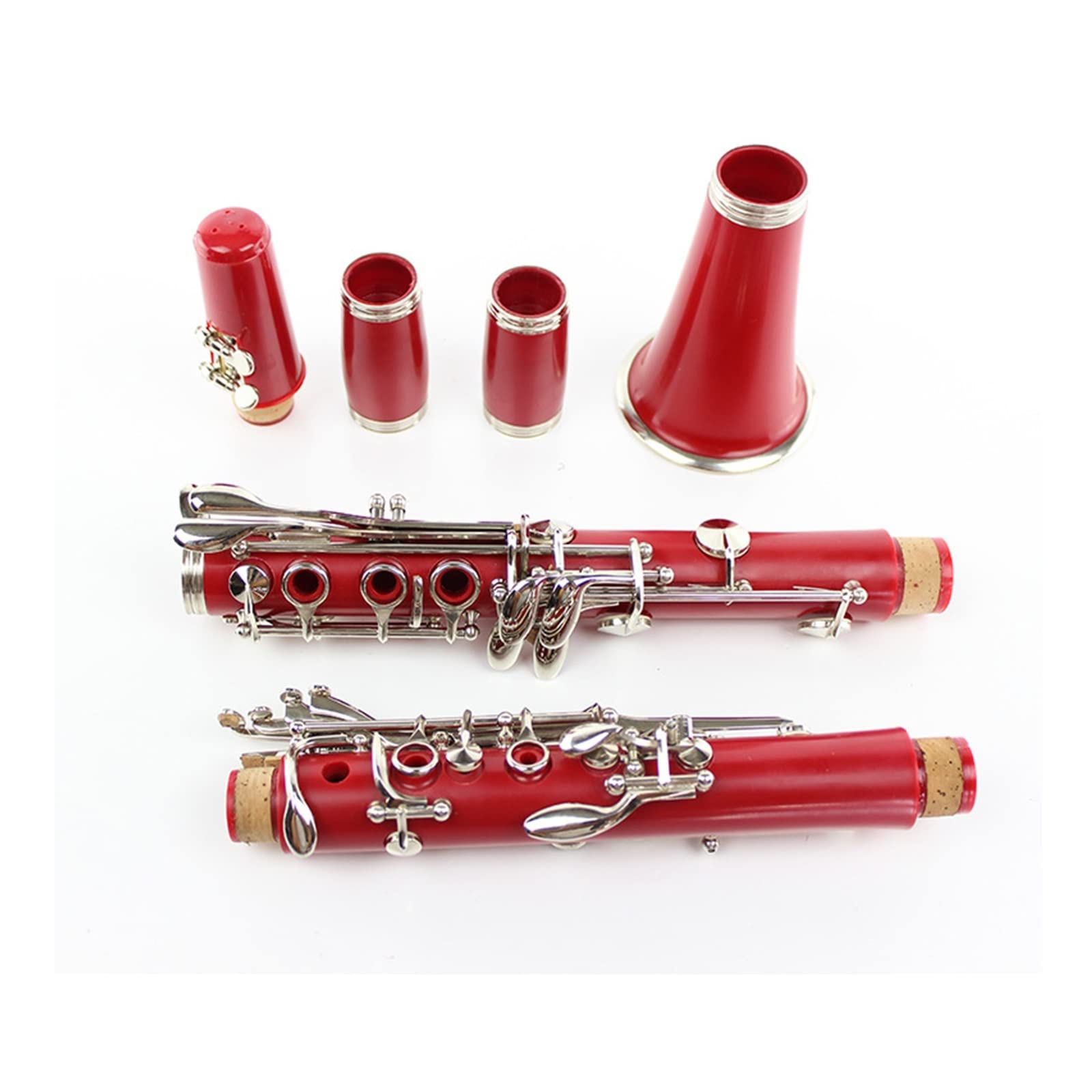 Intermedia Clarinete Clarinete Si Bemol Clarinete Ébano Clarinete De 17 Teclas