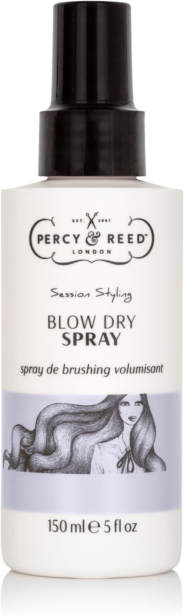 – Session Styling Blow Dry Spray 150ml - Heat Protection, Paraben Free, Vegan Friendly, Provides Shape and Volume, Flexible Hold