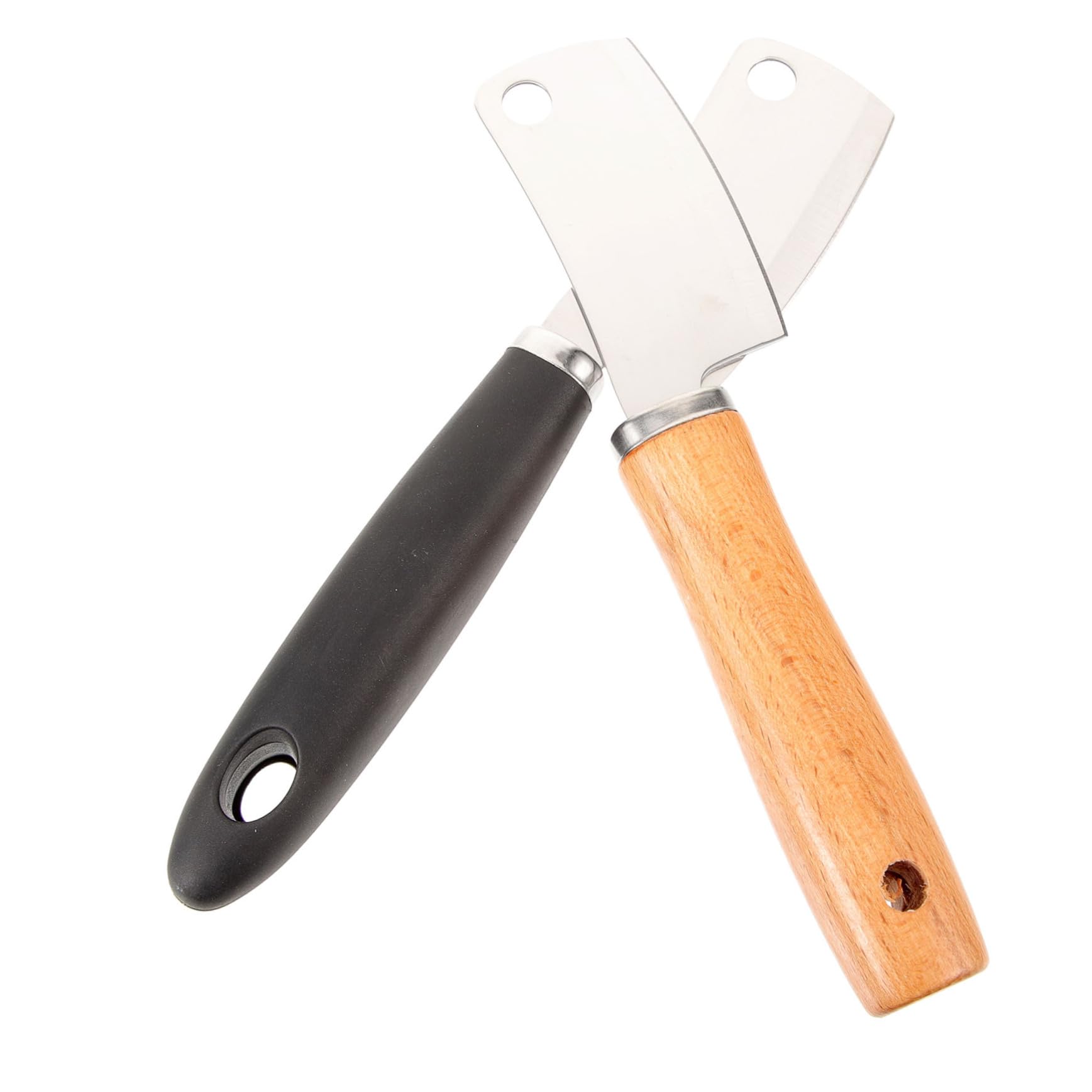 STOBAZA Stainless Steel Cheese Slicer Fruit Knife Mini Cutting Tool Set for Cheese Fruits Vegetables Comfortable to Hold Design