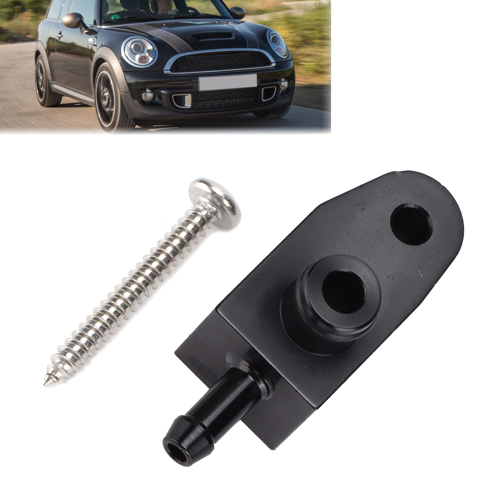 Adattatore per Misuratore di Sovralimentazione, Installazione Semplice Adattatore per Sensore Misuratore di Sovralimentazione Robusto Lega di Alluminio Leggera per Misuratori di