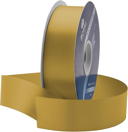 Vista 22 de Royal Imports Cinta Impermeable de Satén de Poli de 1.5" (#9) para Decoración Floral y Artesanal, Rollo de 100 Yardas (Carrete de 300 Pies)
