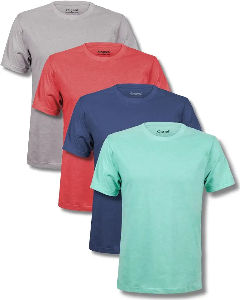 Kingsted T-Shirts for Men Pack - Royally Comfortable - Super Soft Premium Fabric - Well-Crafted Classic Tee