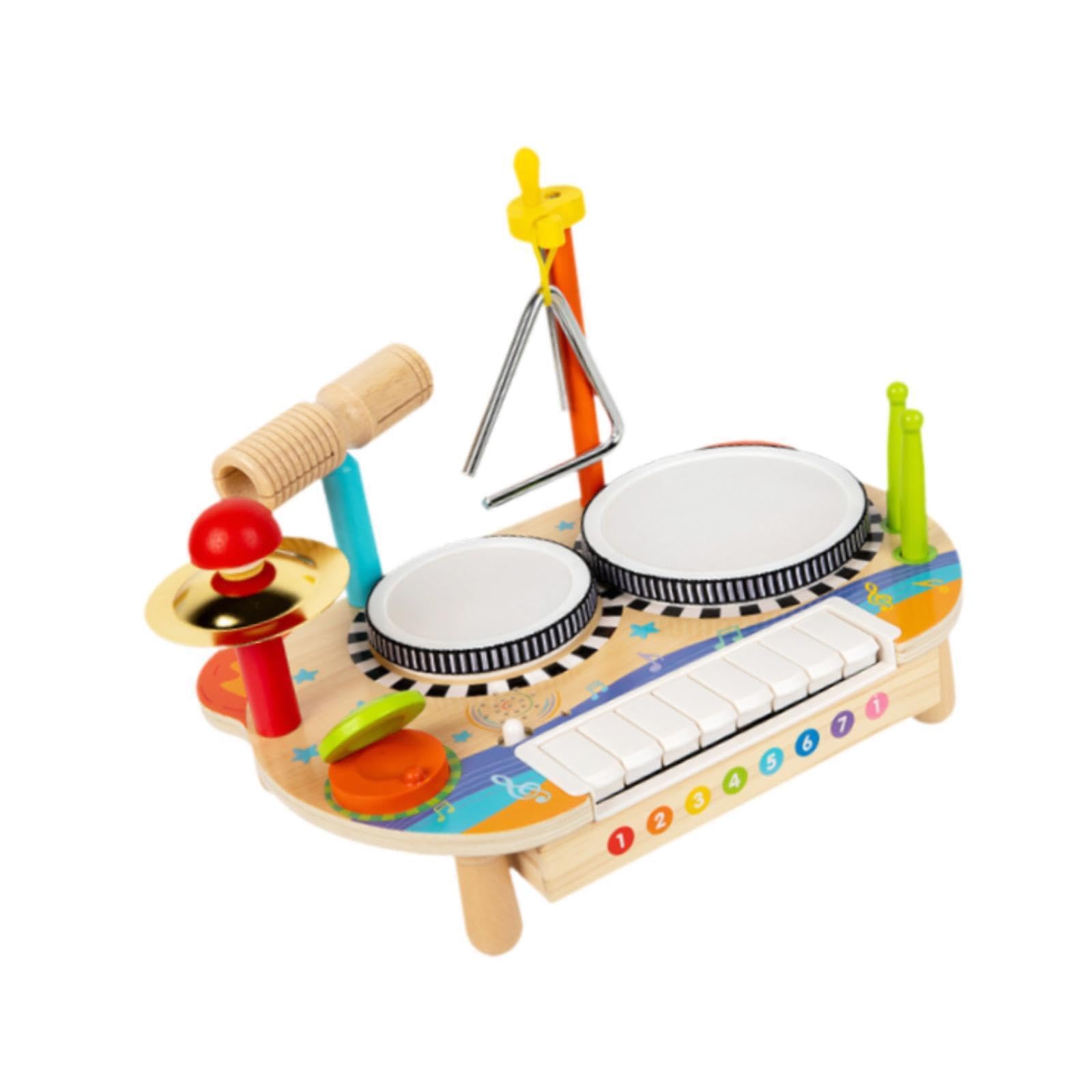 Giocattoli per batteria elettronica per pianoforte che offrono | sonore coinvolgenti, sviluppano le capacità motorie fini nei giovani musicisti, regali per batteria per bambini dai 3 ai 6