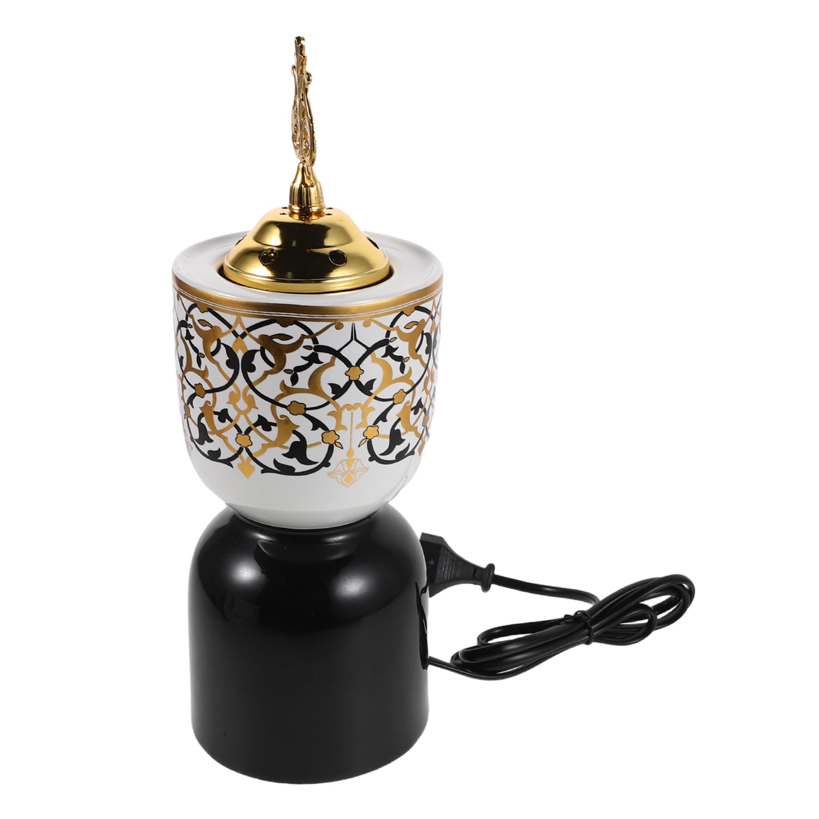 Bruciatore di Incenso Ceramico Base Removibile, Design Moderno e Decorativo per Stanza da Bagno, Casa, Spa, Yoga