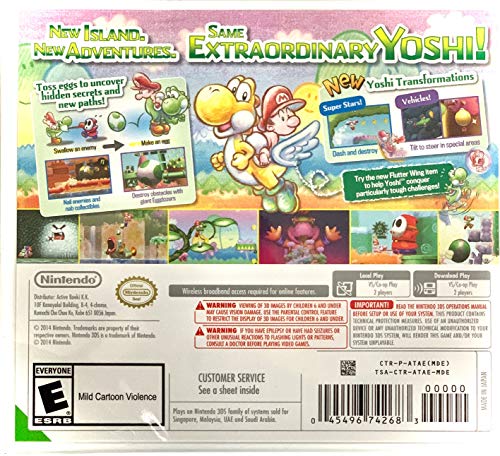 3DS Yoshi's New Island - World Edition image 4