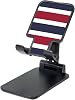 Thailand Flag Universal Cell Phone Holder - Adjustable Desk Phone Stand for Office Home & Travel Black