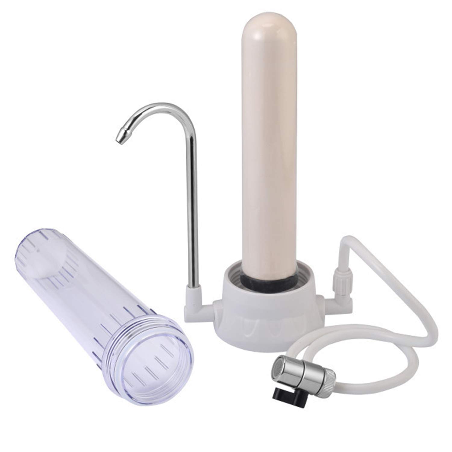 Filtro de agua Grifo Filtro de agua Filtro de cartucho de cerámica Grifo de agua Sistema de filtración de agua dura Reduce el cloro de fluoruro de plomo