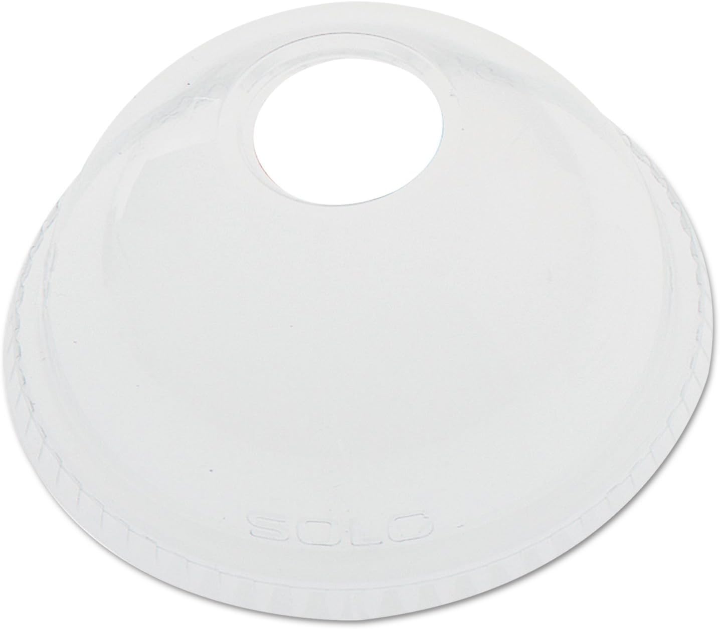 Dome-Top Cold Cup Lids in Clear