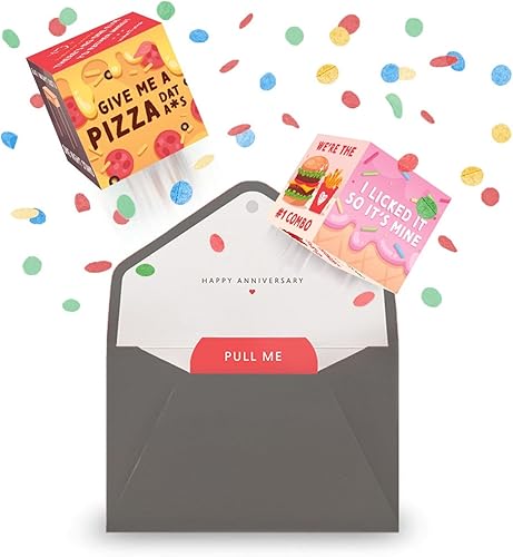 Miniatura 1 de Make It Mine PopBox, la tarjeta de felicitación de aniversario con dos cubos de imagen emergentes en 3D, la mejor decisión de aniversario