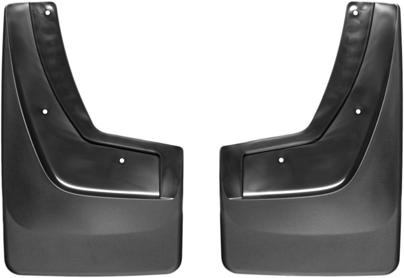 WeatherTech Custom MudFlaps - 110036 - Front Pair (Black)