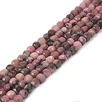 Vista 54 de Justinstones Cuentas sueltas de ágata verde natural de 4 mm, cúbicas, con facetas, para fabricación de joyas de bricolaje, 40,6 cm