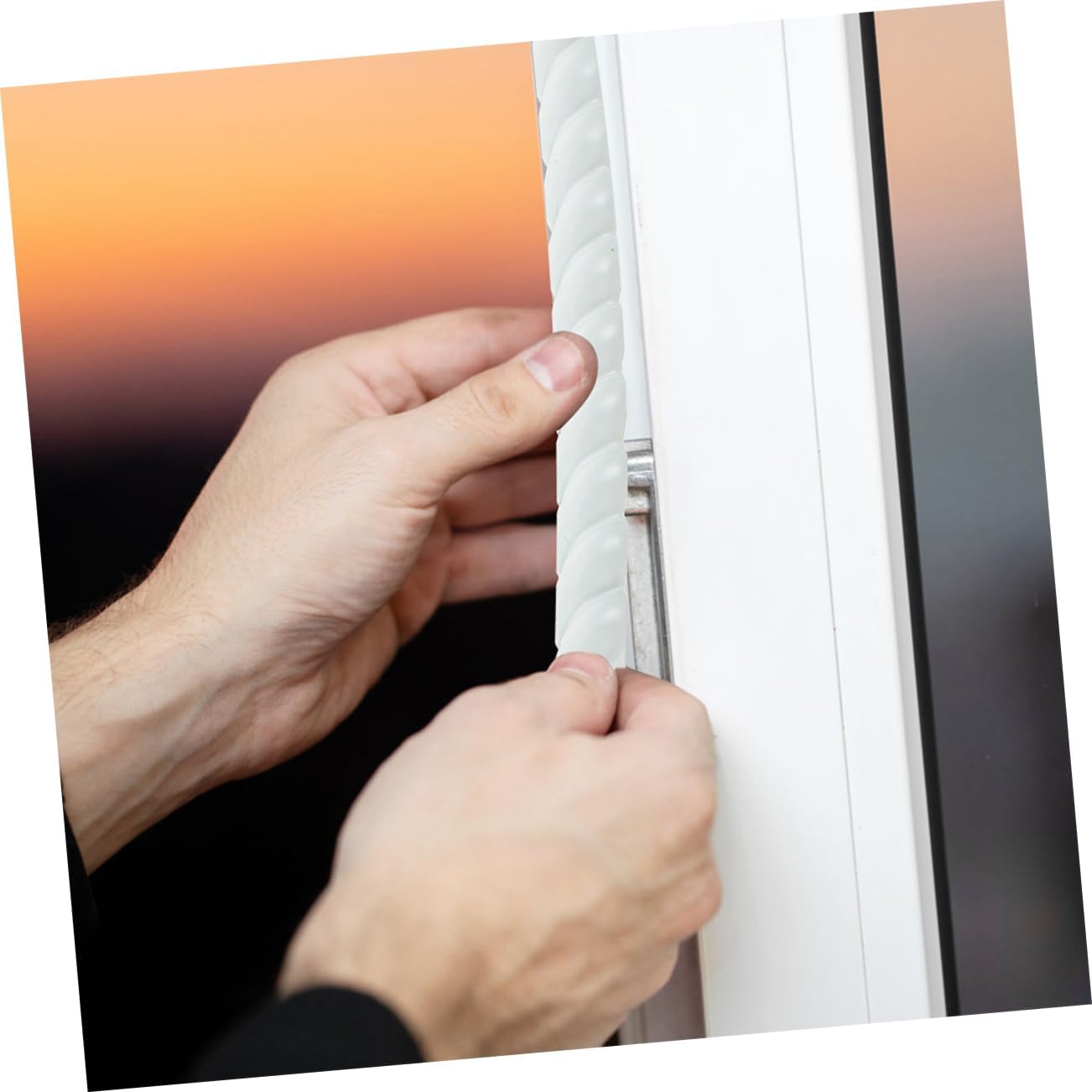 1Roll Self Adhesive Wall Molding Trim Flexible Decorative Trim for Smooth Surfaces for Door Frames Cabinets and Tv Backgrounds Easy to Cut and Install