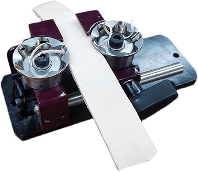 DIY Edge Band Trimming Machine Leather Bevelling Desktopl Belt and Peel,Long-Term Stability