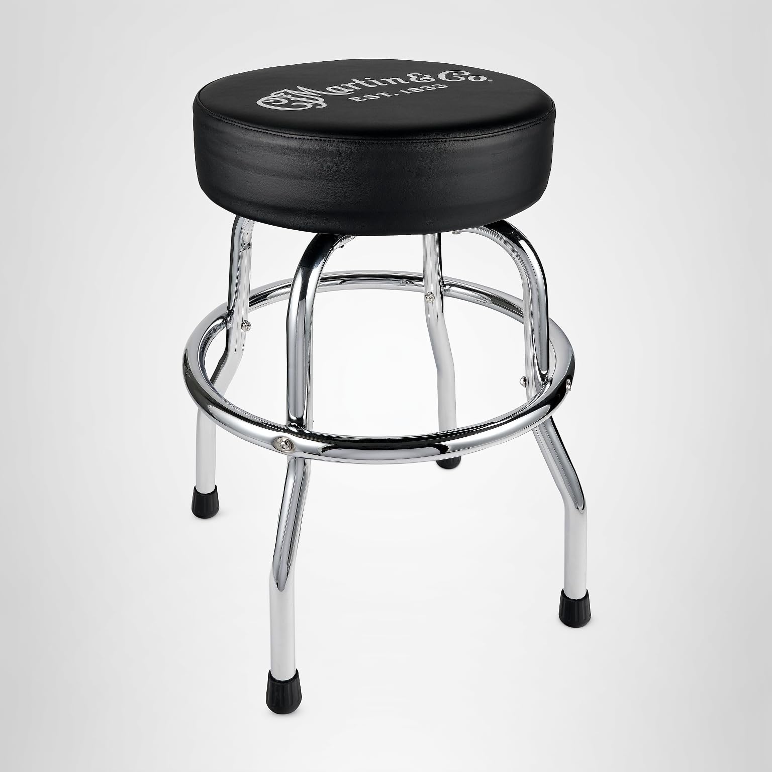 ほぼ新品★マーチン バースツール 椅子★Martinギター Amazon｜MARTIN クロームバースツール – 回転式ギタースツール