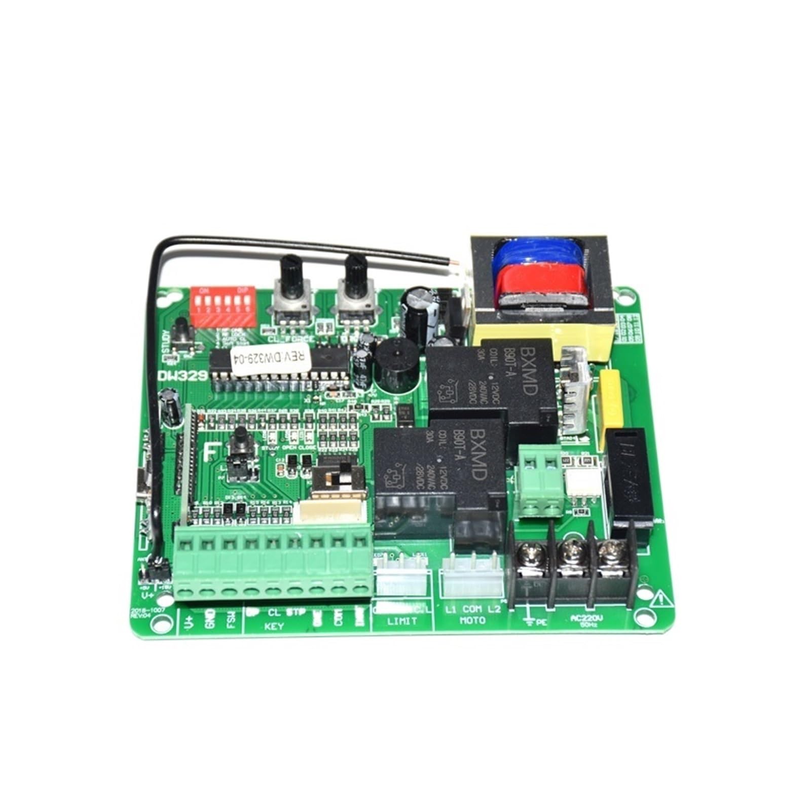Elektrischer TüRöFfner, Schiebetüröffner Motor Platine Karte Controller PCB Motherboard mit Fernbedienung(2 remote control kit)