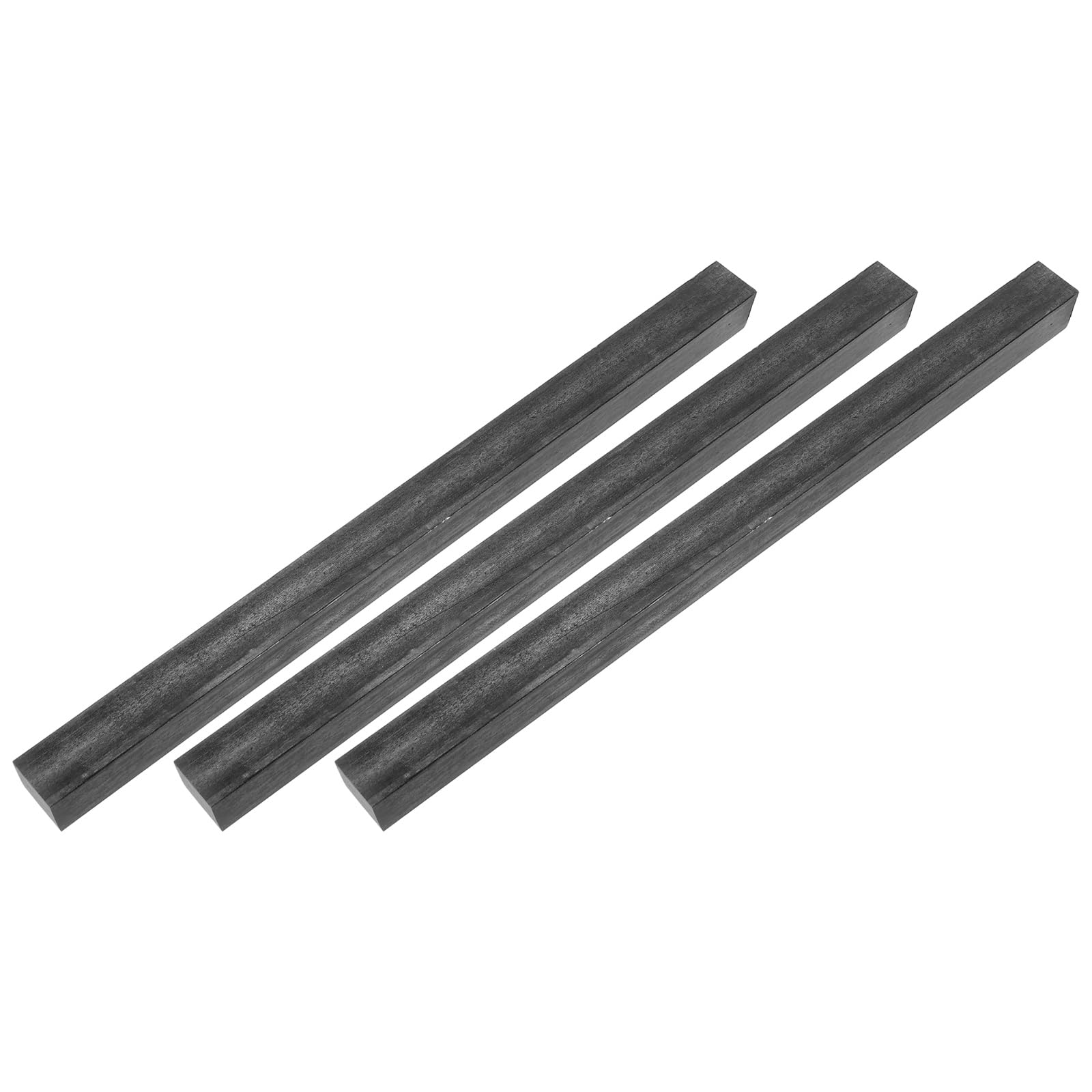 uxcell 角鋼材 3本セット 51/64"×51/64"×12"(20mm×20mm×305mm) A36 角鋼棒 精密キーストック キー溝用 構造サポート 産業機械 DIY工作