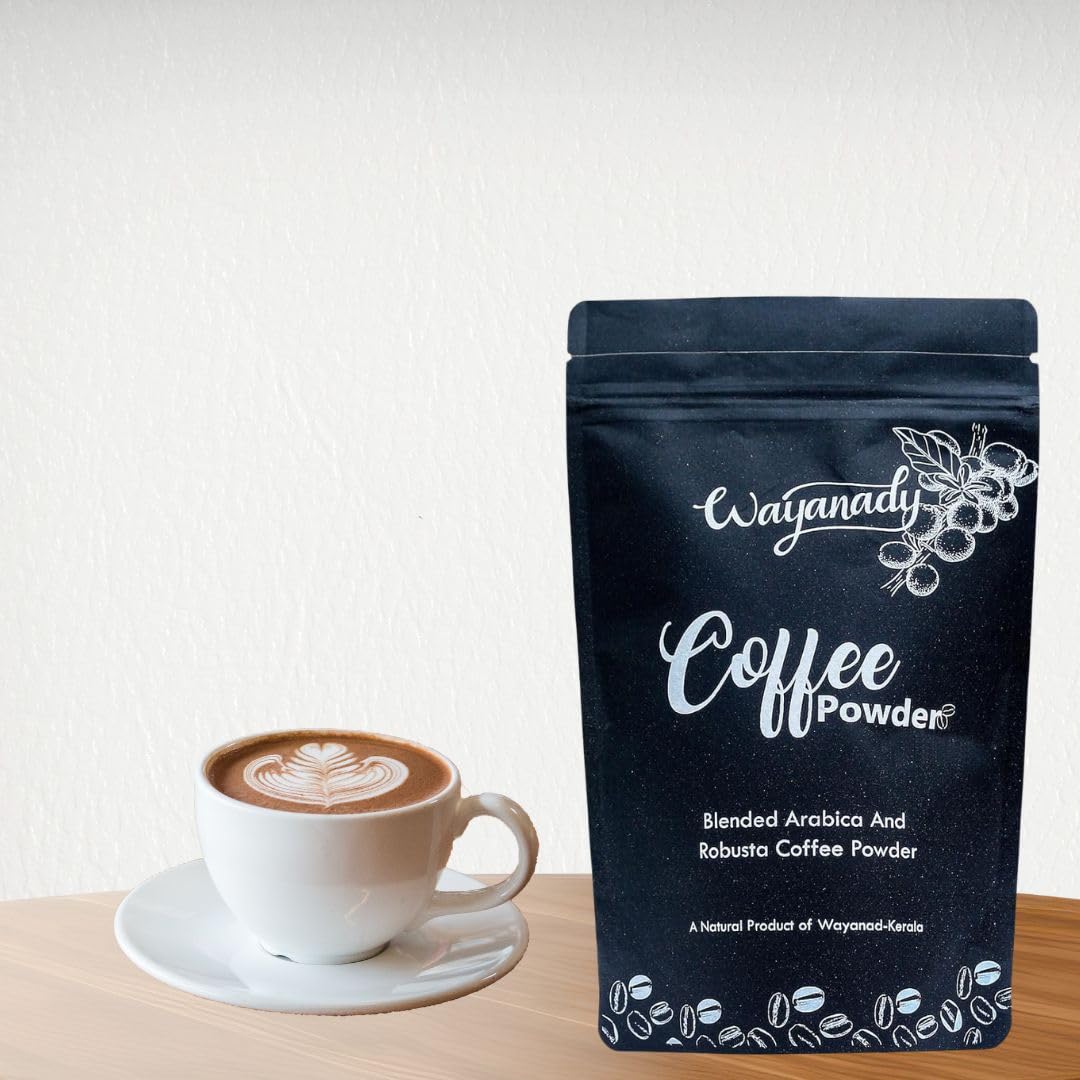 WAYANADY Natural and Organic Flavorful Kerala Wayanad Coffee Powder Finely Ground Coffee (200 gram) (B0CMX35CYN) Amazon Price History, Amazon Price Tracker