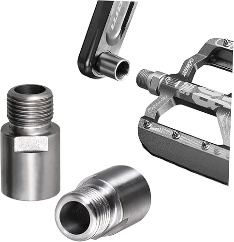 Miniatura 6 de BESPORTBLE 2 pares de pedal extensor cuñas Pedialax MTB Pedal adaptador adaptador de bicicleta pedal MTB espaciador se bicicleta