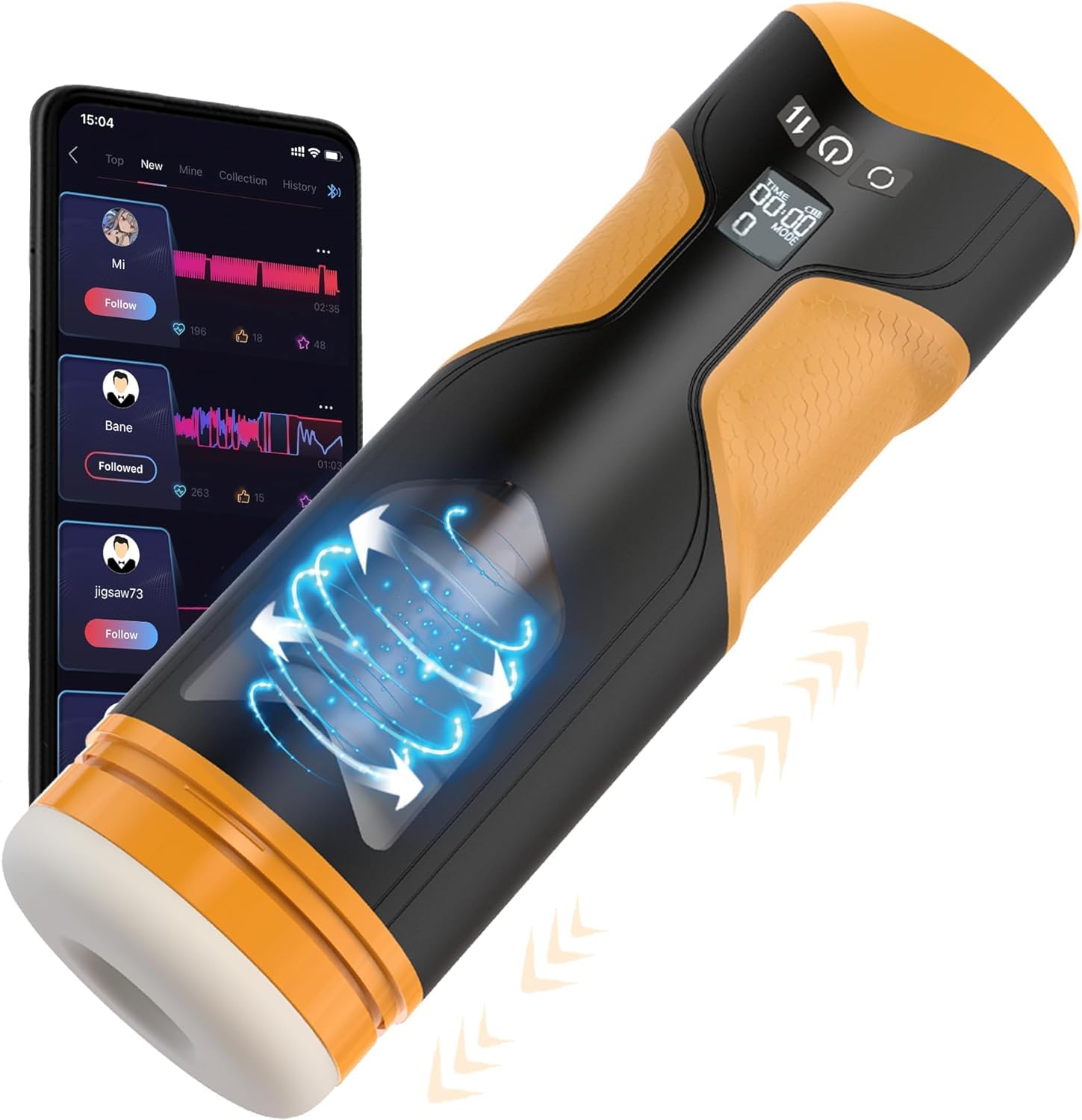 masturbator mit app Elektrischer Simulator mit App-Steuerung zum Bestpreis – Marielove