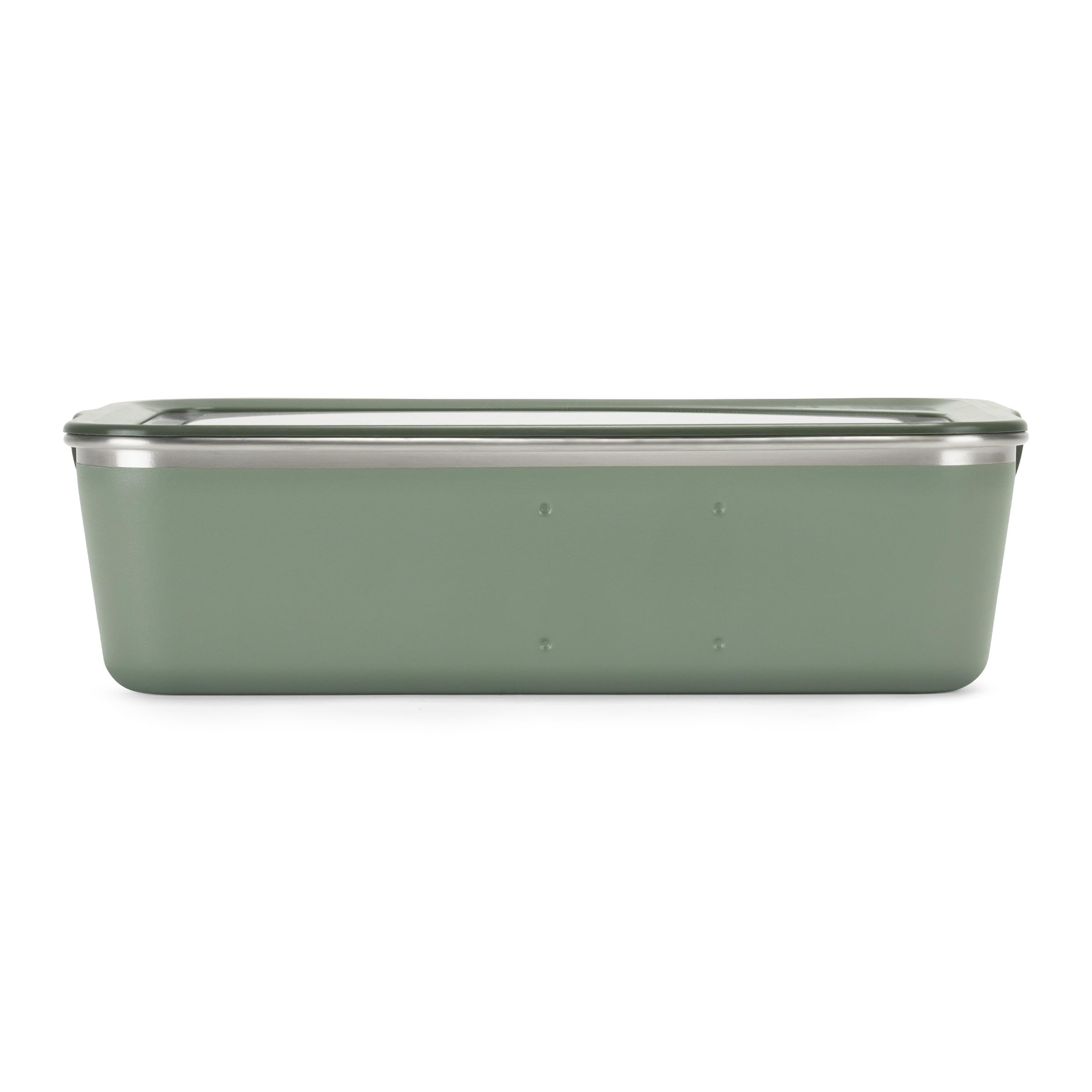 Klean Kanten Rise Big Meal Box Lunch Box Stainless Steel in Sea Spray Colour, Leak-Proof, 1626 ml, 1010626