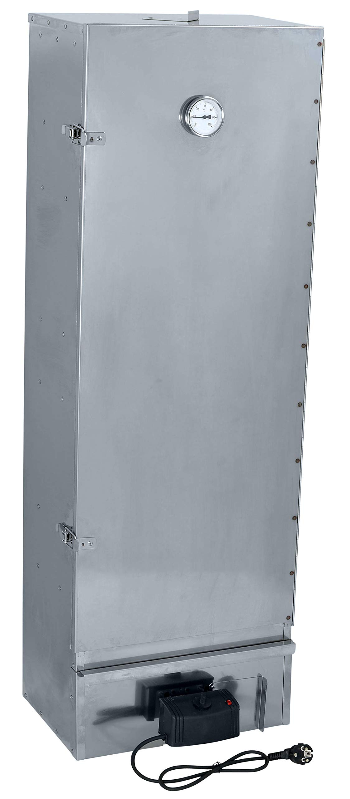 VIDAXL - Affumicatore E Forno Bbq Con 1kg Di Trucioli 44,5x29x83 Cm - Foto 4