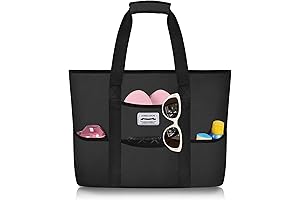 Large Waterproof Beach Bag for Women - The Simply Modern Getaway Bag