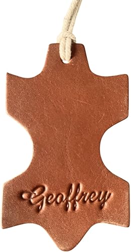 Miniatura 6 de Geoffrey Balón de fútbol vintage de 18 paneles, 100% cuero de vaca con base de madera, tamaño 5, fútbol retro cosido a mano