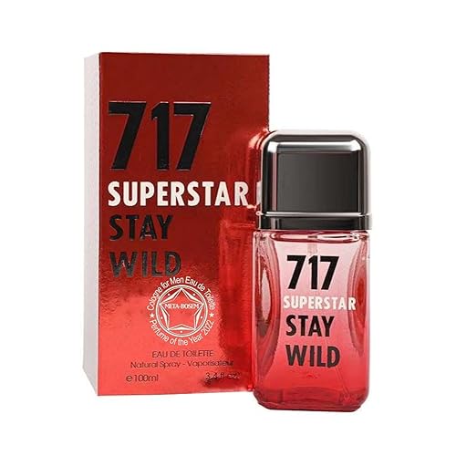 Miniatura 2 de META-BOSEM 717 Men NYC+717 Men Aqua+717 VIP - Juego de 4 piezas de colonia para hombre, Eau de Toilette y Parfum en aerosol natural, aroma
