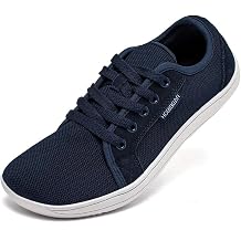 HOBIBEAR Unisex Wide Barefoot Shoes for Men Women Outdoor Trail Running Minimalist Walking Shoes Lightweight and Breathable